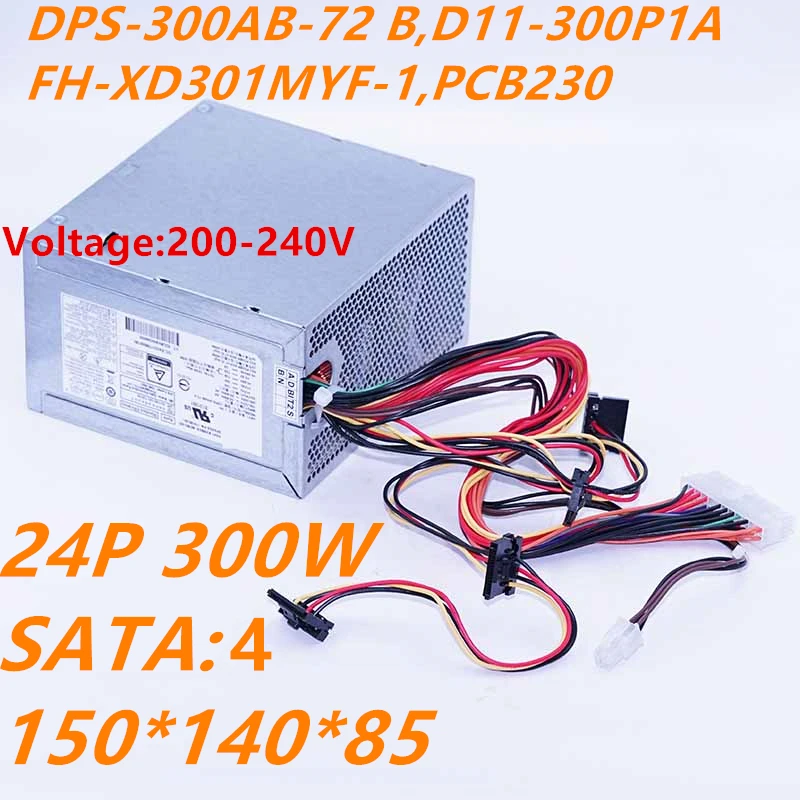 Новый блок питания для HP 285 570 480 400 498 600 800 G1G2 G3 G4 300W Питание DPS 300AB 72 B D11 300P1A FH XD301MYF 1