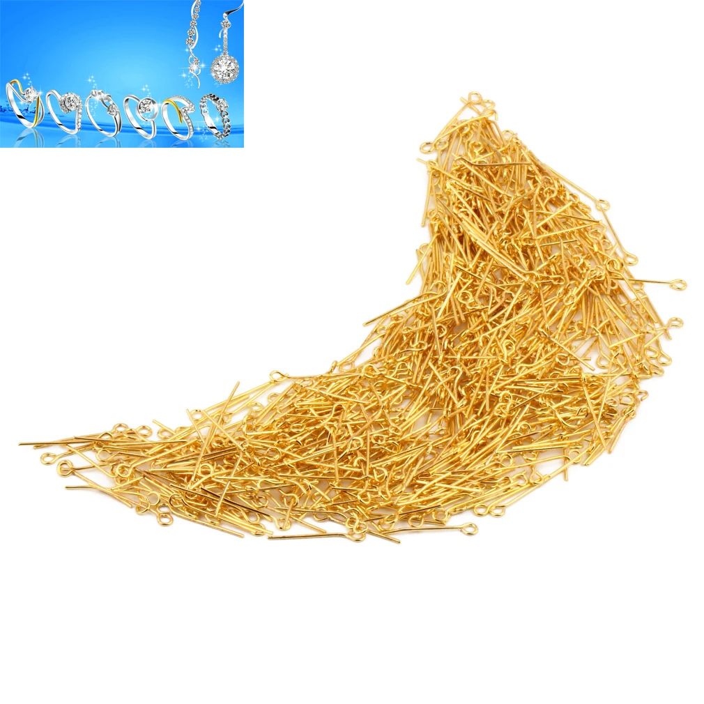 Серьги сделай сам золотого цвета ювелирные украшения 9 форм 20 мм 30 40 в