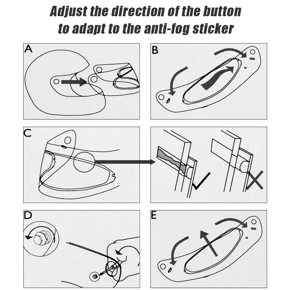 Шлемы на все лицо для AGV K5 K3SV K1 противотуманная пленка козырек наклейка