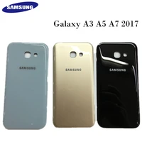 official samsung battery back glass case housing door rear cover replacement part tools for galaxy a3 a5 a7 2017 a520f a720f