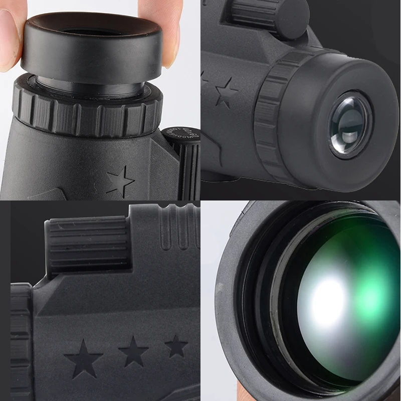 Монокуляр 40X60 мощный бинокулярный зум отличный ручной телескоп ночное видение