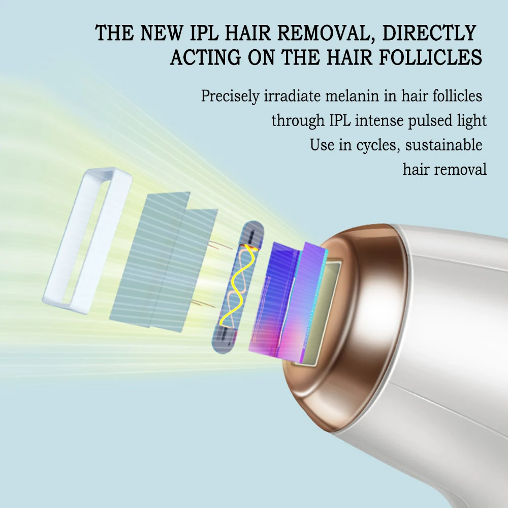 IPL 5-скоростной Лазерный Аппарат для удаления волос домашний салон красоты 500000