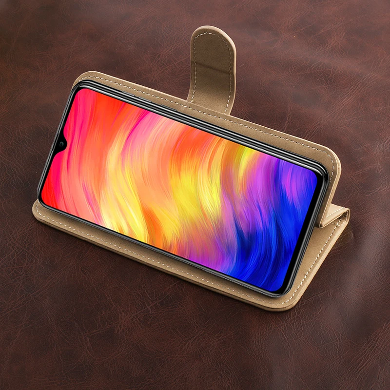 Чехол ocolor Cubot R15 из искусственной кожи классический деловой дизайн для телефона