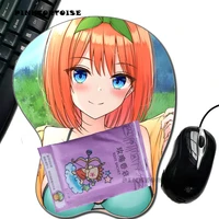 otaku anime nakano yotsuba playmat soft silicon anime 3d mouse pad anime horikita suzune ergonomic pad wrist rest soft pad