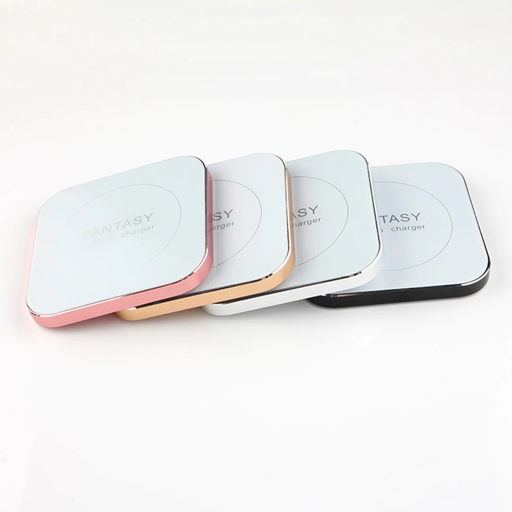 2019 металлическое QI Беспроводное зарядное устройство для мобильного телефона