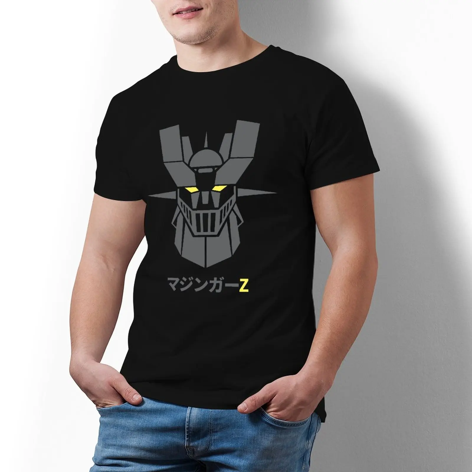 

Классическая футболка Mazinger Fun, 100 хлопок, графическая Мужская футболка, 5 шт.