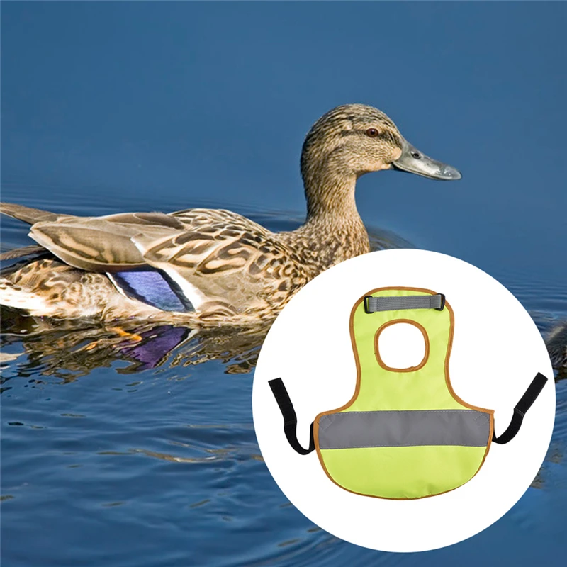 Pet Reflective Vest Chicken Clothes Poultry Hen Saddle Apron Feather Protection Holder For Pets Duck | Дом и сад