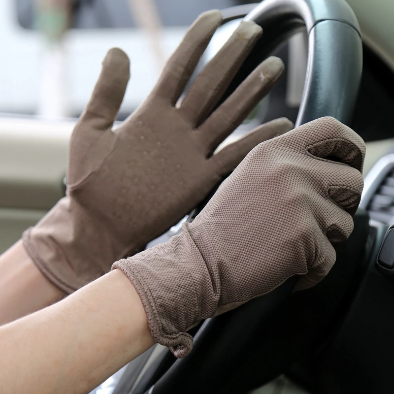 Мужские перчатки для вождения светильник бега езды на велосипеде спортивные