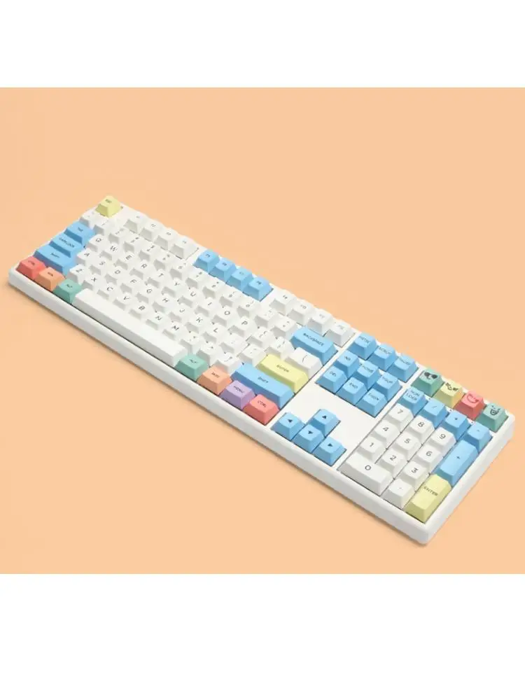 2021 Новый вишня профиль 117 ключ PBT Мел Keycap краситель подкровать для Вишня