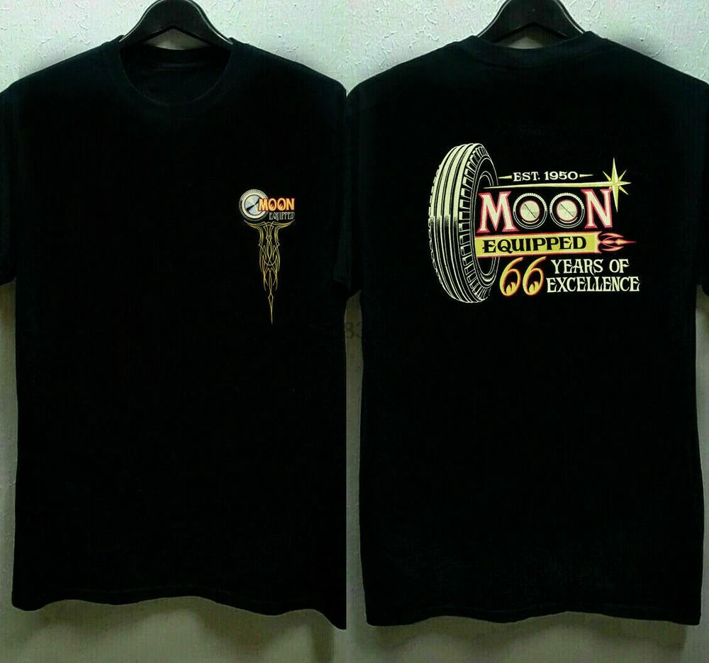 

Mens Mooneyes Moon Equipped 66 Years Excellence T Shirt