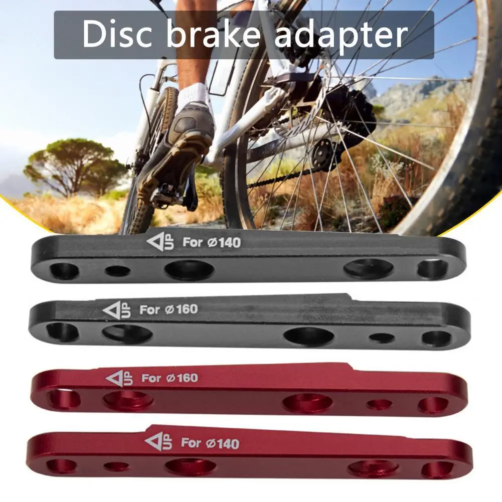 

Bike Supplies 2Pcs Useful Easy to Operate Disc Brake Adapter Flat Mount Disc Brake Conversion Portable for Road Bicycle