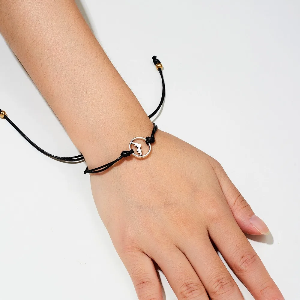 Belleper Make a Wish/Friendship/Mom Love Card Turtle Adjustable Fashion High Quality Bracelet Charm Female New Unique Jewelry