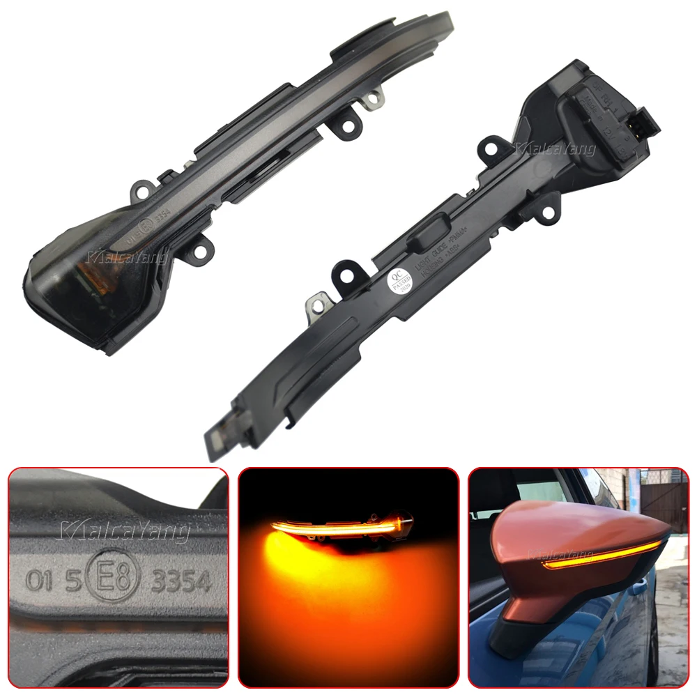 

Dynamic Blinker for Seat Leon III 5F ST FR Cupra Arona KJ7 LED Turn Signal Mirror Indicator light 2013 2014 2015 2017 2018 2019