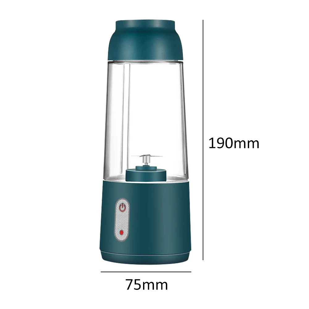 

Electric juicer cup, smoothie machine, electric juice extractor and blender, with 4PCS blade, suitable for home office outdoor