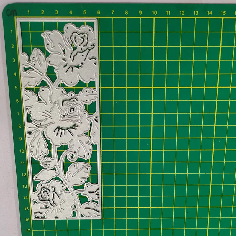 

Flowers Hollow Out Lace Metal Cutting Dies Decorative Scrapbooking Steel Craft Die Cut Embossing Paper Cards Stencils 2021