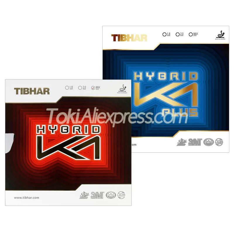 TIBHAR K1 резиновая оригинальная гибридная губка PLUS для пинг-понга | Спорт и