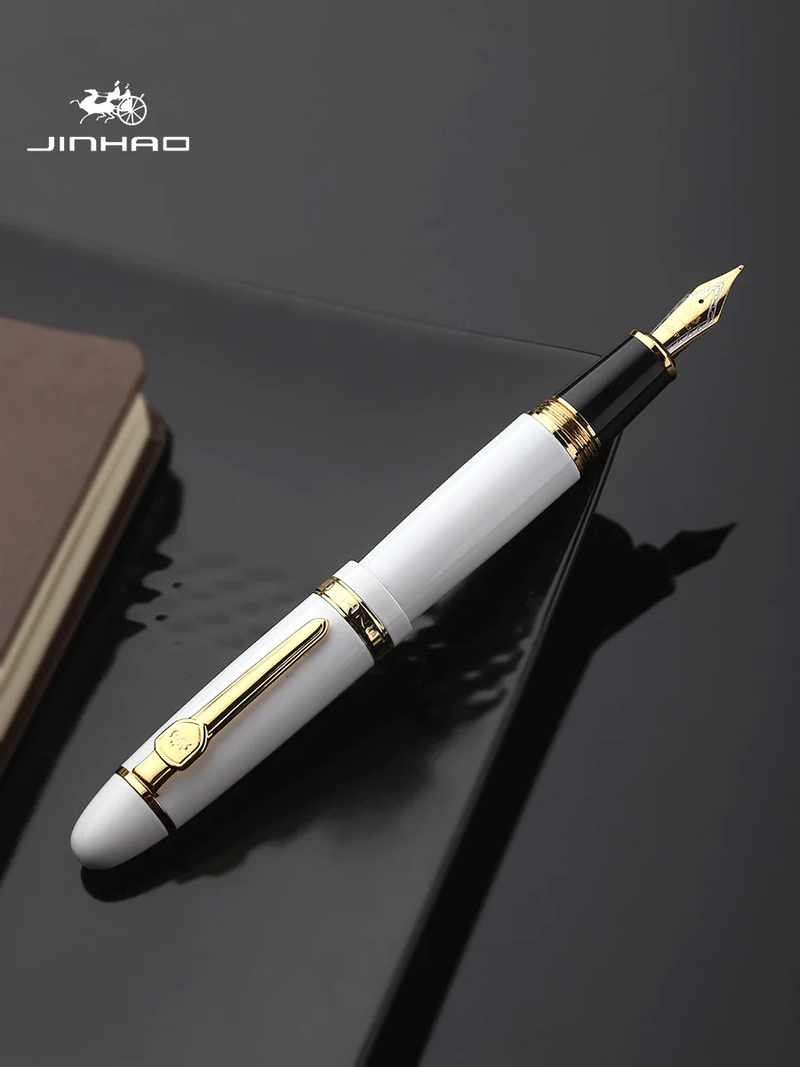 Перьевая ручка Jinhao 159 металлическая с чернилами наконечником среднего размера 0