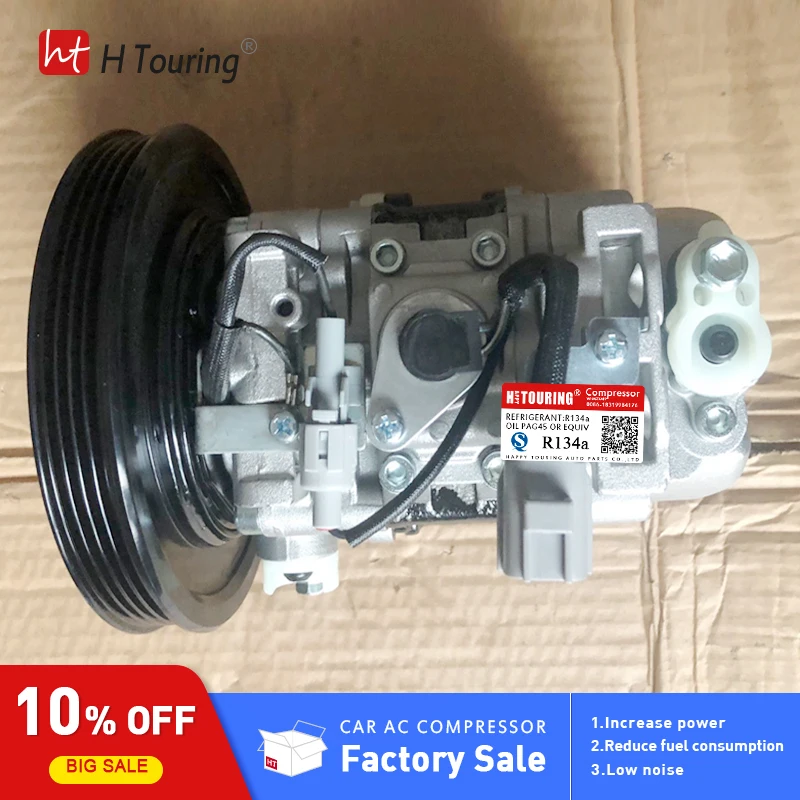 TV12C AC A/C компрессор для TOYOTA COROLLA SECCA AE101 AE111 AE102 1 6 92 02 4425002631 883201A440 4425002572 88320