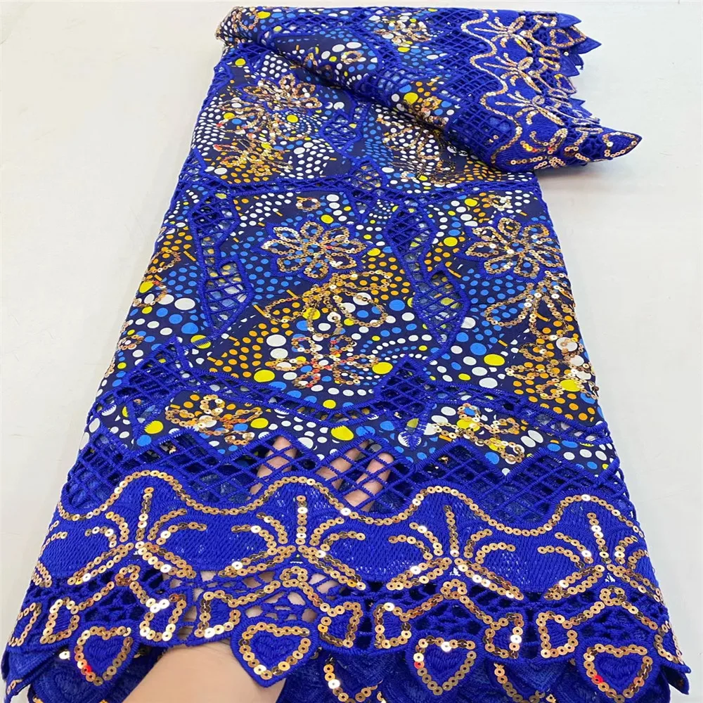 

Высококачественный гипюр, швейцарская сетка, кружево, бархатная ткань для платья, новейший шнур, кружево, вышивка, жаккардовая Сетчатая Тка...