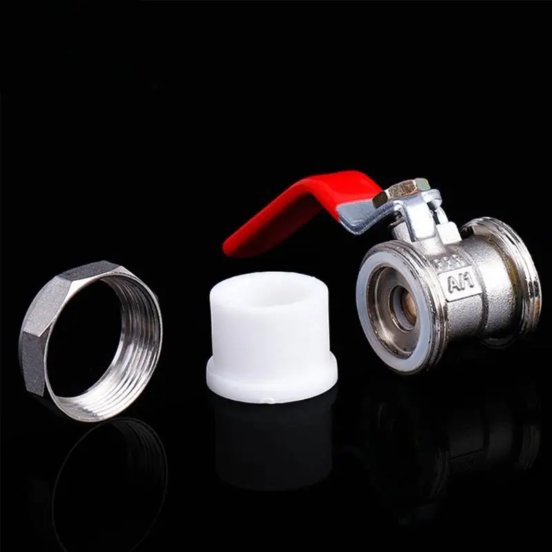 

Brass Ball Valve check Polished Nickel Plating for Water Supply Drainage Equipment Floodgate