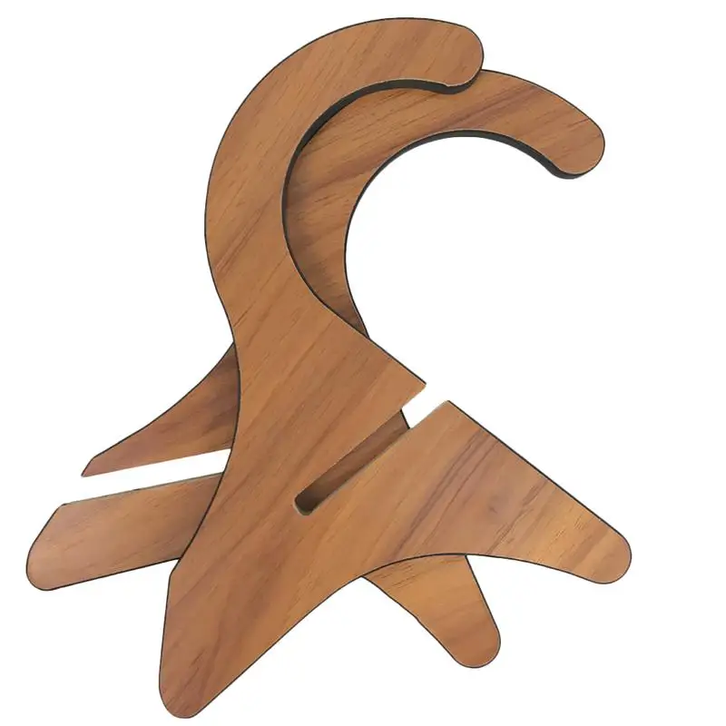 Деревянная Складная портативная Прочная полка для гитары 1 шт. кронштейн укулеле