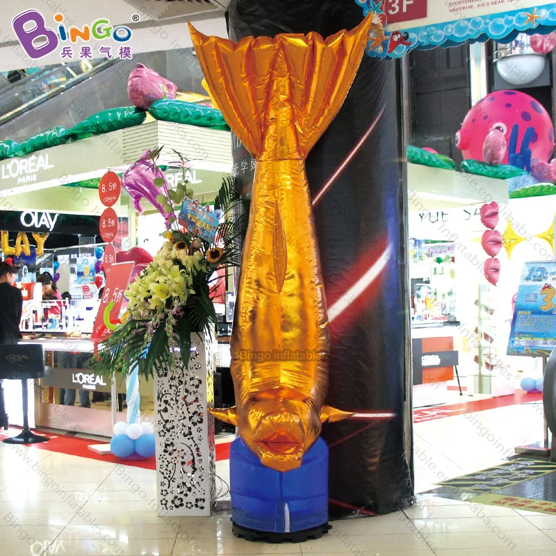 Серебряный надувной коралловый шар для аквариума/Тема океана золотой Дельфин