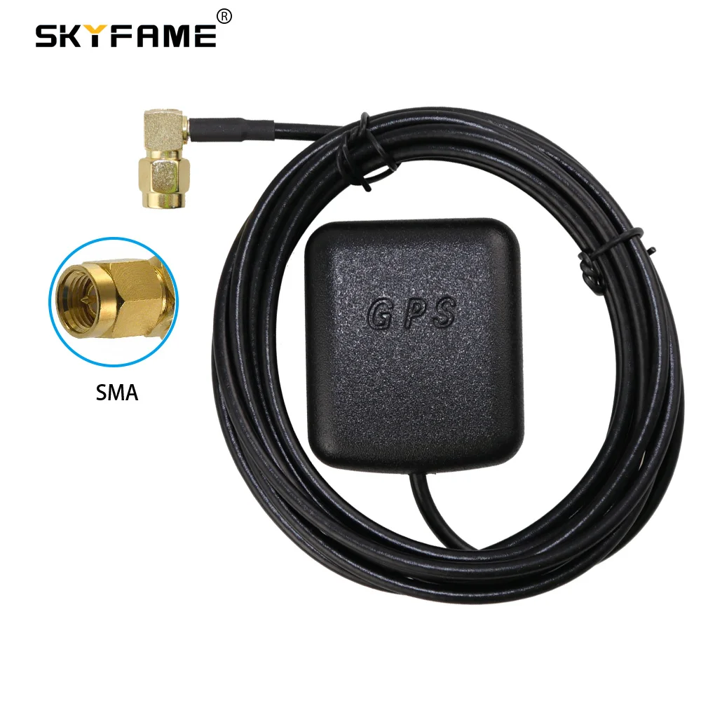 

SKYFAME Sma Interface Car Gps Antenna For Android Head Unit Stereos Dvd Navigation Navi
