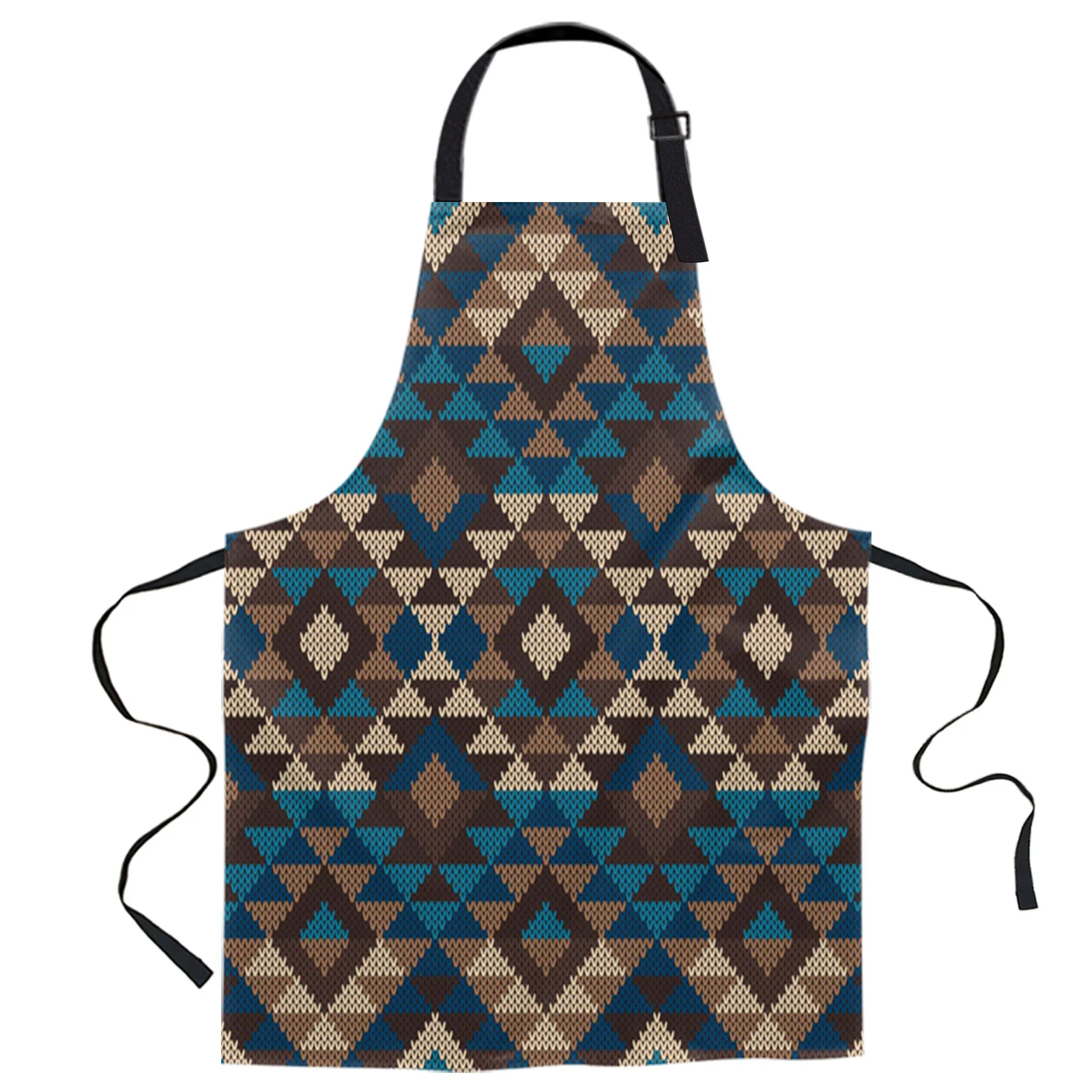 

Алмазный этнический стиль индийская цивилизация кухонный фартук для ногтей для женщин мужчин детей фартуки для ужина аксессуары для готов...