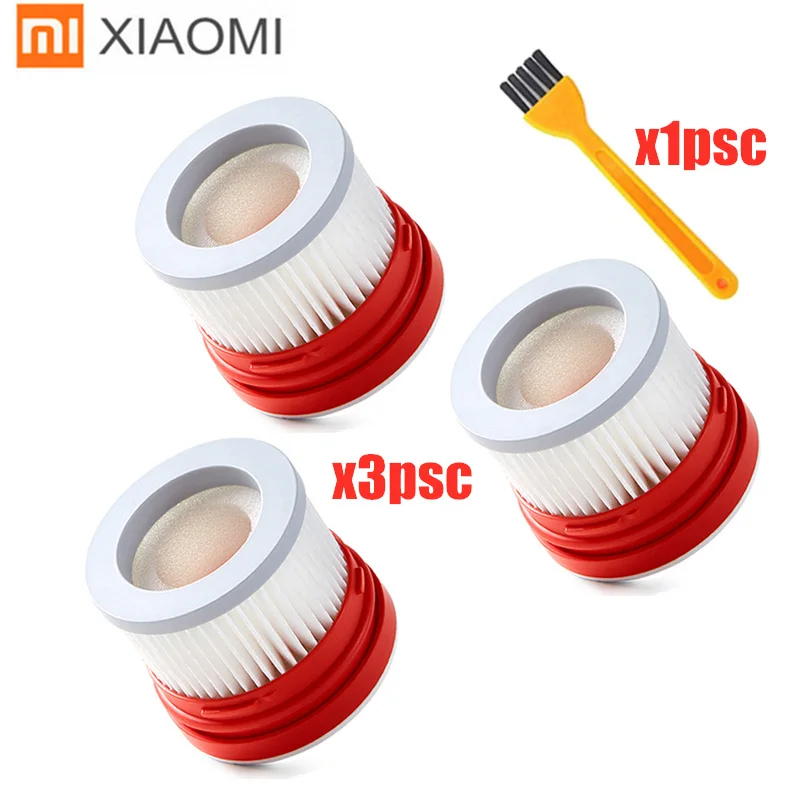 3Filter Hepa фильтр роликовая щетка запчасти комплект для Xiaomi Dreame V9 бытовой беспроводной ручной пылесос аксессуары - Цвет: 3Filter