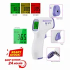 Бесконтактный Инфракрасный электронный инструмент для измерения температуры лба для взрослых и детей, цифровой монитор температуры, сигнализация