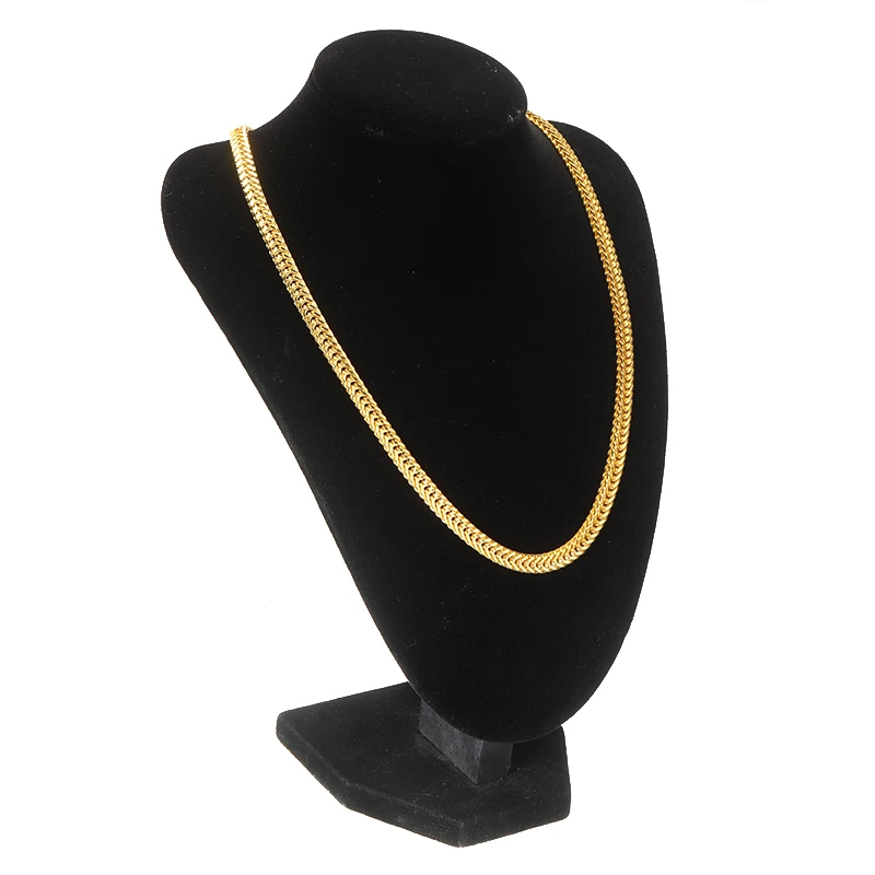 Мужское колье в стиле хип хоп бриллиантовое ожерелье 6 мм 50 см кубинская цепочка