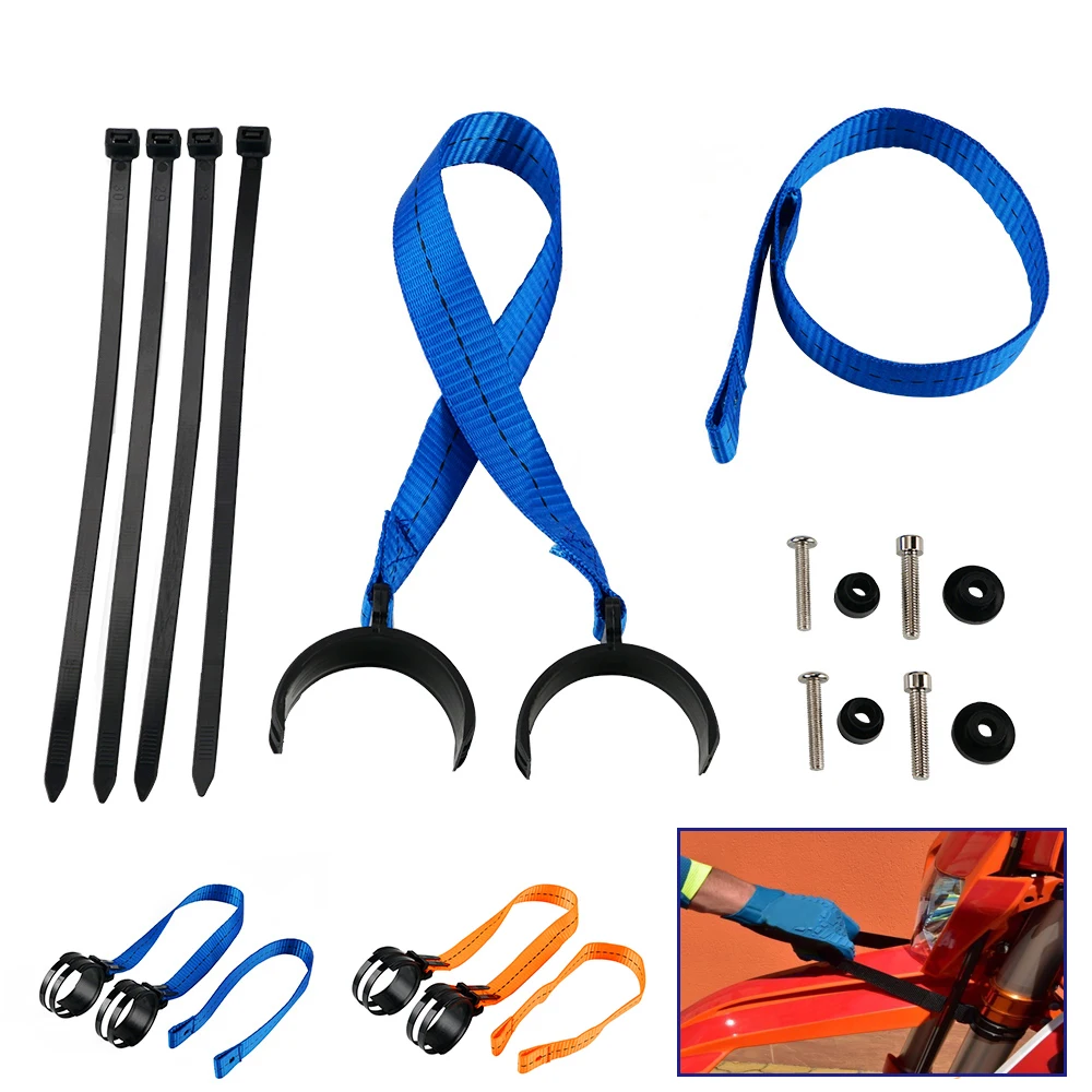 Спереди и сзади с лямкой для подъемная ручка Husaberg TE FE FX TC FC 125 250 300 350 390 450 501 Sherco SE