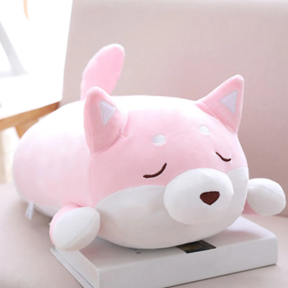 Милая Doge Сиба ину собака японская кукла игрушка плюшевая корги Акита Подушка