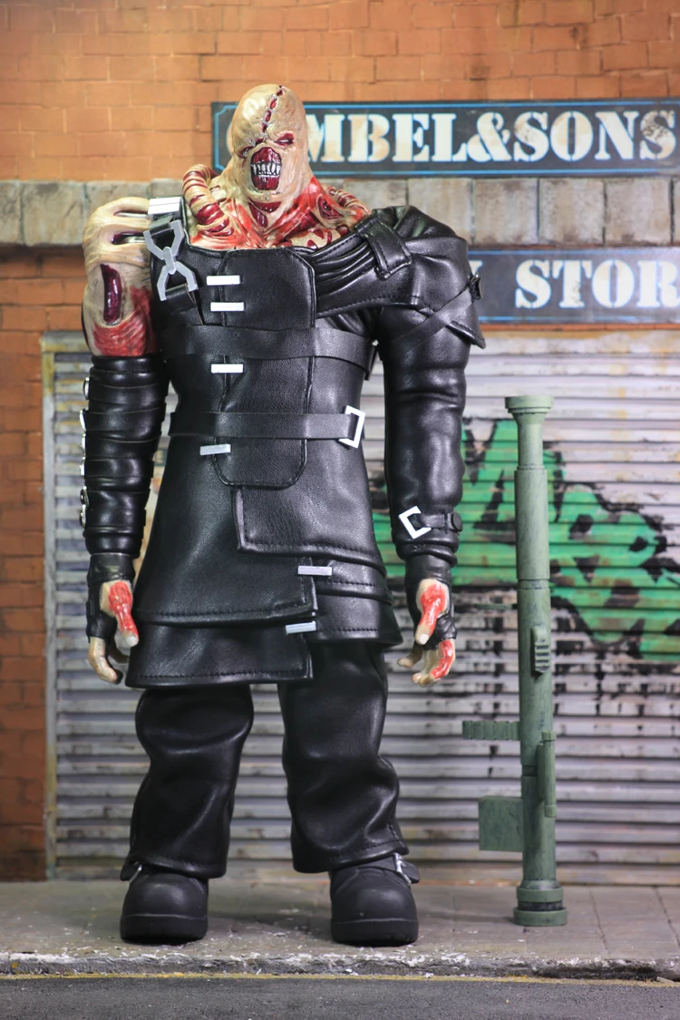 Оригинальный зонт в масштабе 1/6 Ходячие мертвецы зомби тиран немезис 15 дюймов