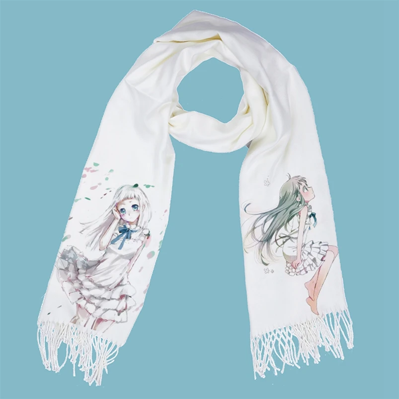 

Anohana Fes Yadomi Jinta Honma Meiko Anjyou Naruko Scarf Neckwear Neckerchief Halloween Cosplay Costume 185cm