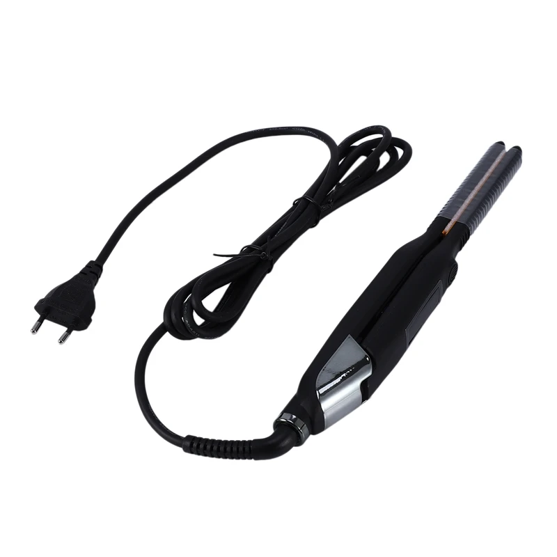 hot sale 10mm Small Flat Lron Fast Heating Negative Ion Ceramic Iron Curling Hair Straightening Wave I | Красота и здоровье
