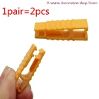 2 шт. автомобильный Съемник предохранителей автомобильный зажим предохранителя инструменты для автомобиля желтый предохранитель