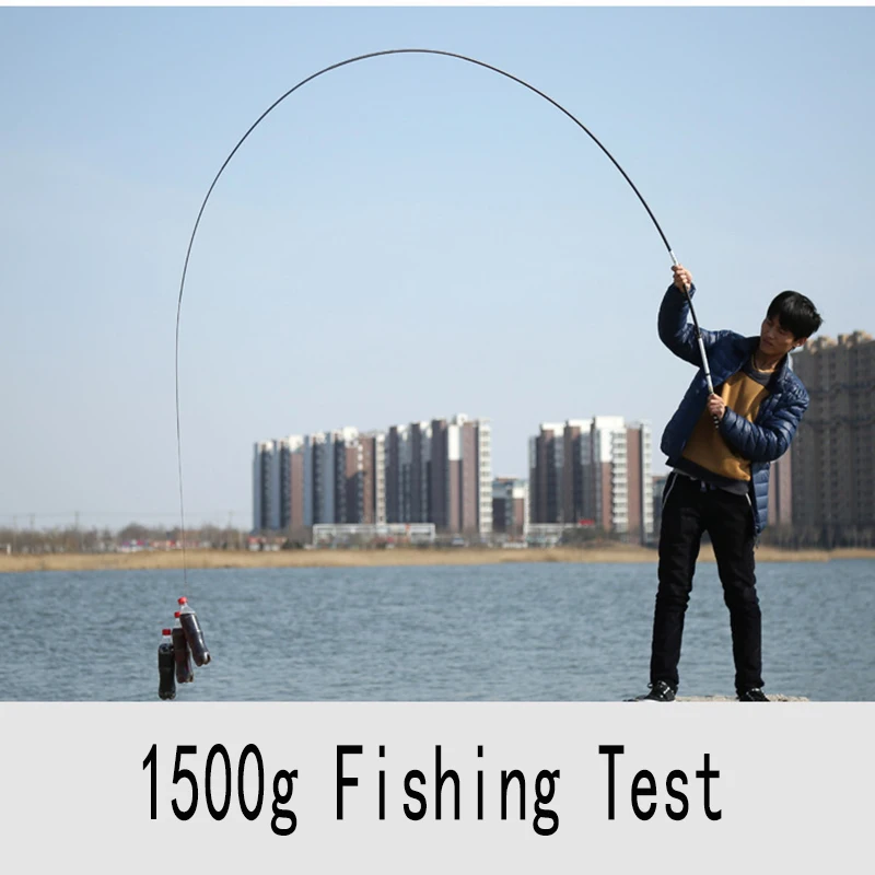 Телескопическая рыболовная удочка Goture сверхтвердая Удочка из углеродного