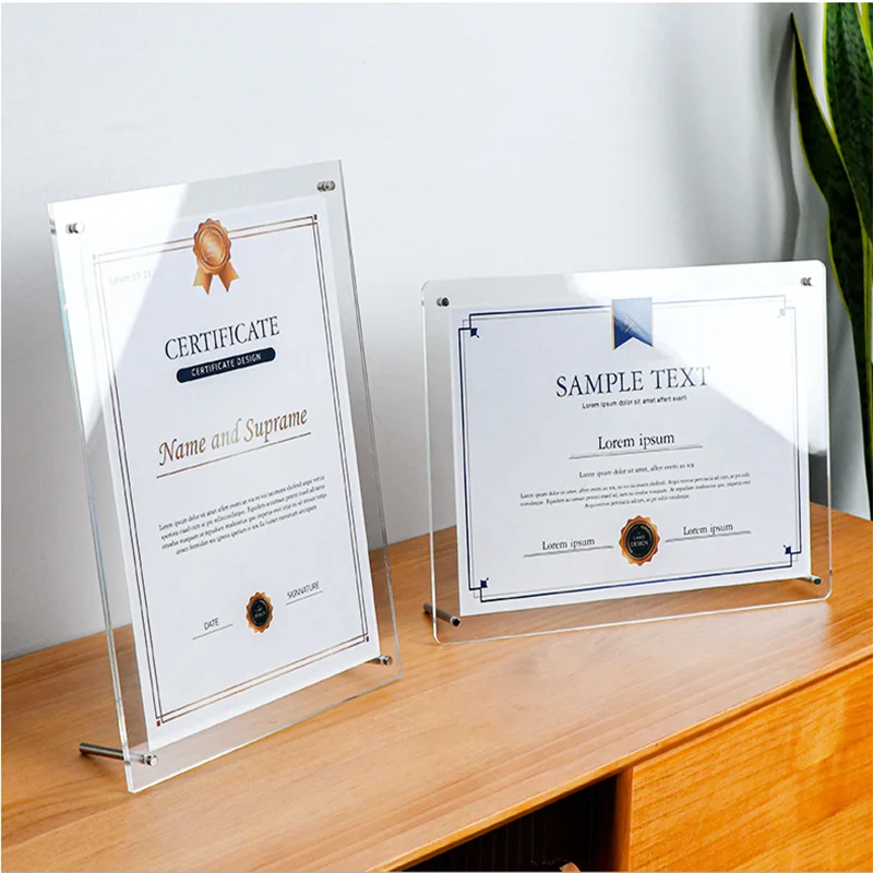 

Акриловая фоторамка, подвесная настенная наклейка, картинка, стиль, фото, настенная рамка для дисплея, рекламная рамка без пробивки