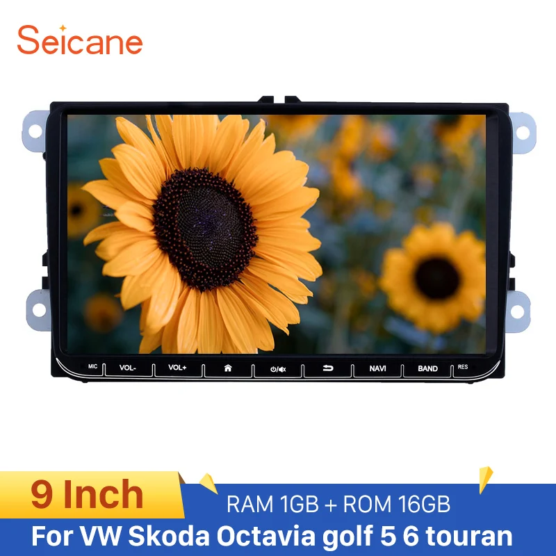 

Seicane Android 9.1 car GPS 9"Car Multimedia Player for VW/Volkswagen/Golf/Polo/Tiguan/Passat/b7/b6/SEAT/leon/Skoda/Octavia