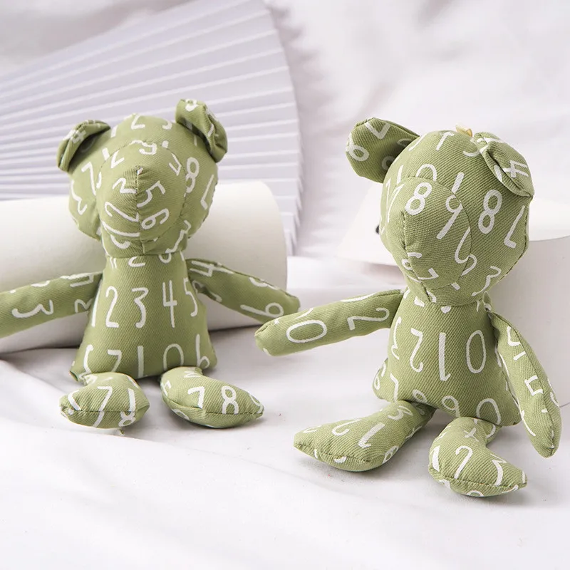 Набивные плюшевые игрушки в виде медведя 22 см милые медведи кулоны-куклы подарки