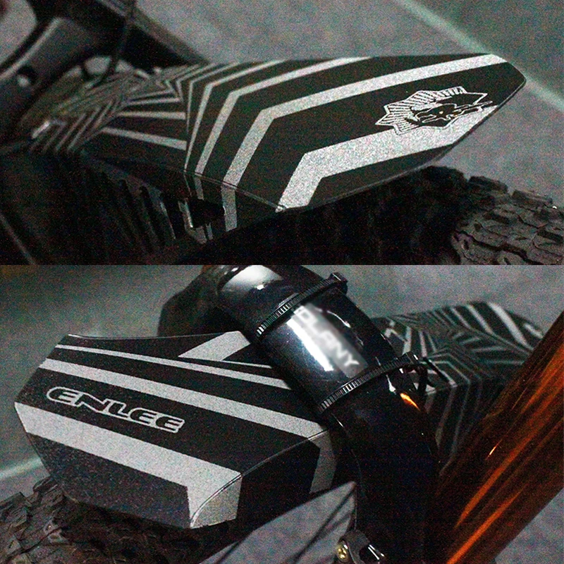 ENLEE 2 шт. Светоотражающие крылья для велосипеда пластиковые передние и задние