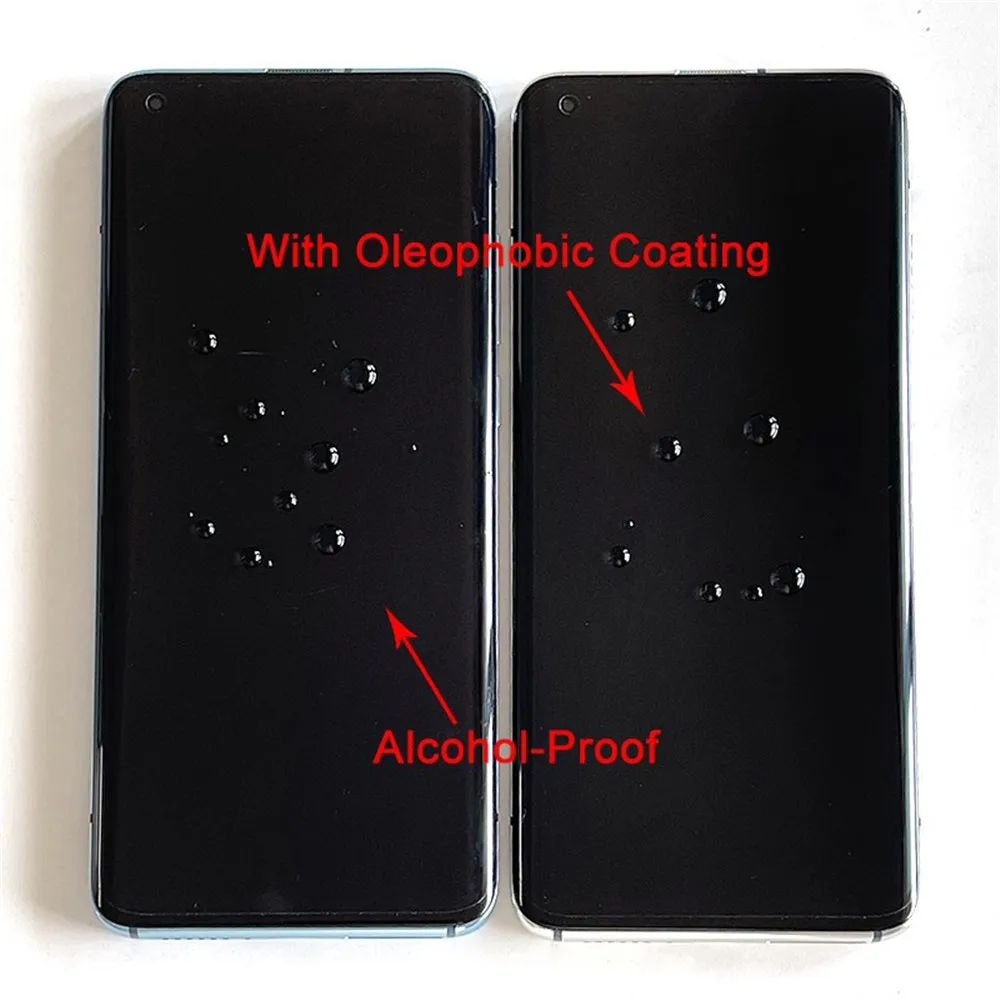Pantalla LCD AMOLED Original, montaje de digitalizador de pantalla t&aacute;ctil con Marco, piezas de bisel para Xiaomi Mi 10S-1