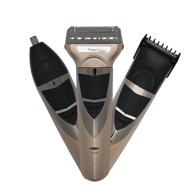 

Facial body electric shaver grooming kit hair shaver for men wet dry beard shaving machine all in one electric razor