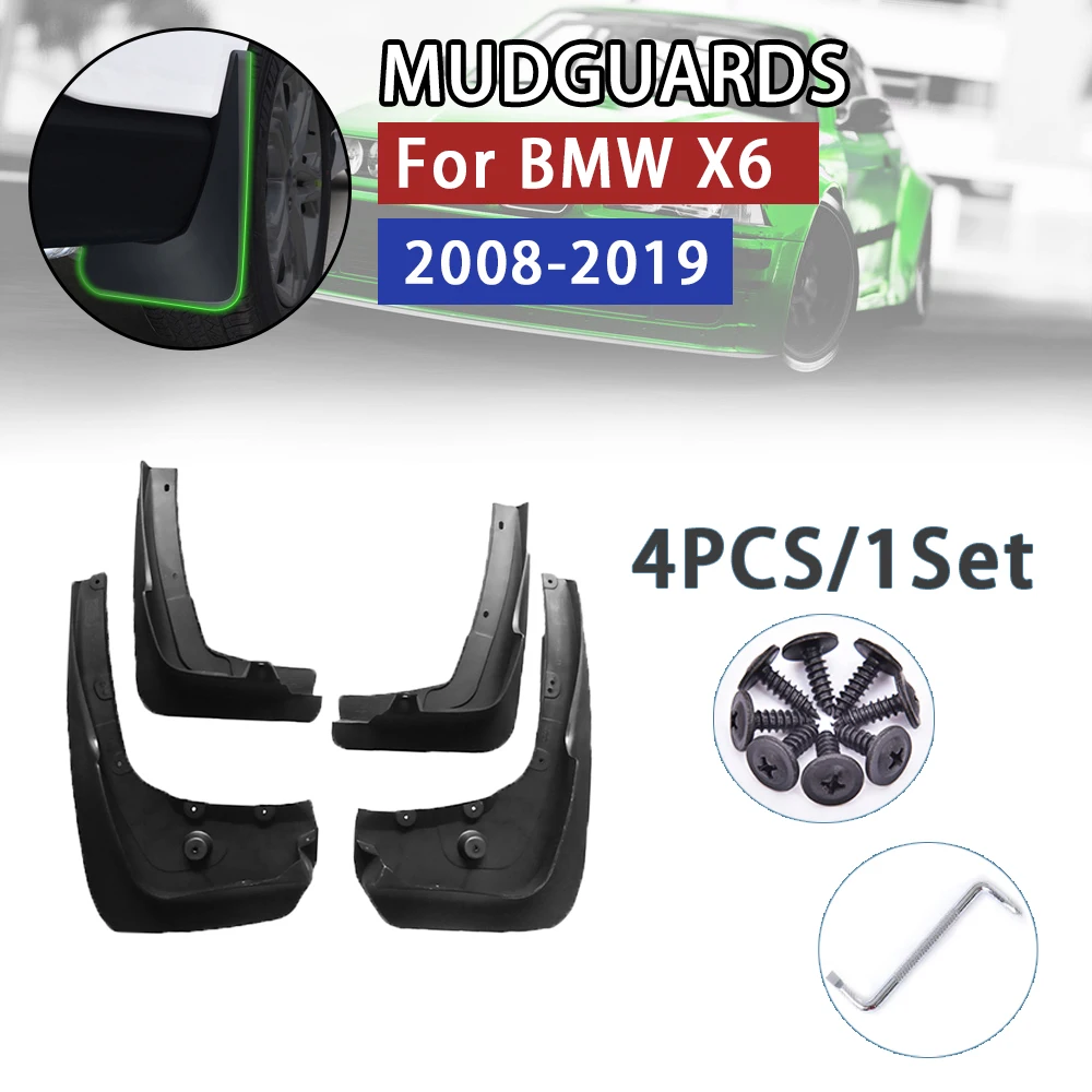 

Брызговики для BMW X6 E71 F16 2008 ~ 2019