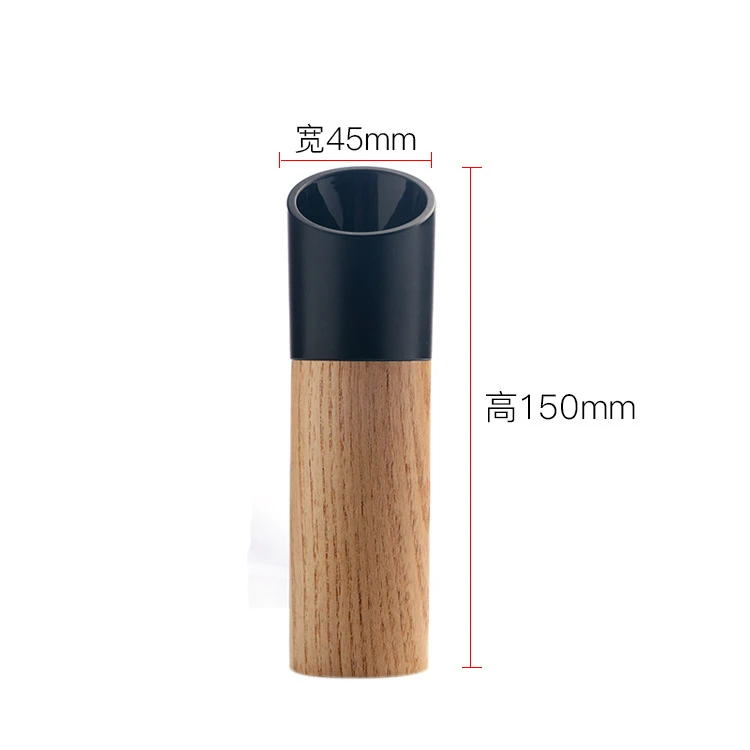 Деревянная необычная мельница для перца порошок бутылка морской соли приправ