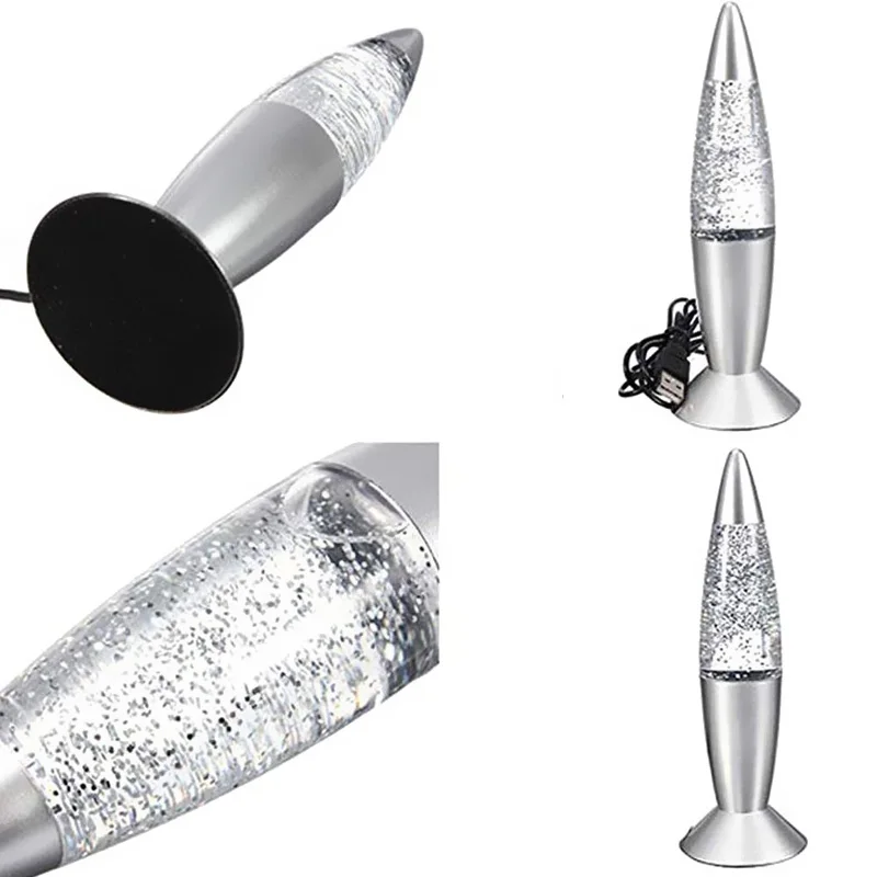 Цветной яркий светодиодный Ночной светильник многоцветный перезаряжаемый в