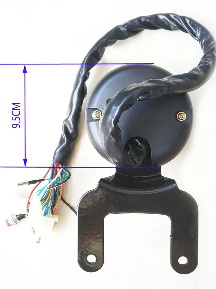 SAMDO Универсальный 6 Шестерни Цифровой мотоциклетный светодиодный Спидометр