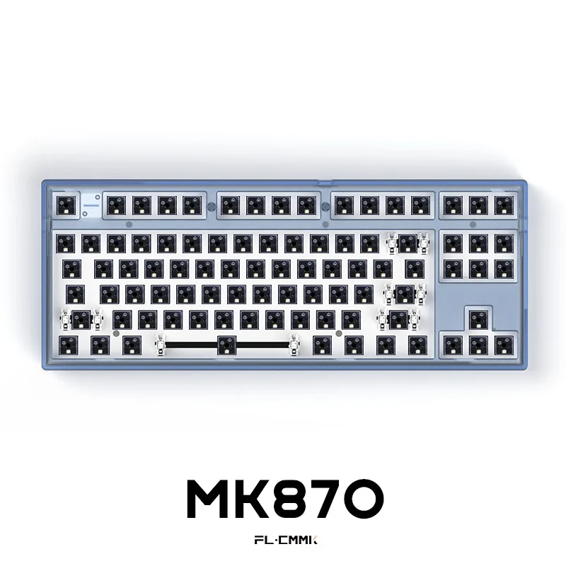 MK87 комплект механической клавиатуры с горячей заменой RGB проводной 87 клавиш DIY