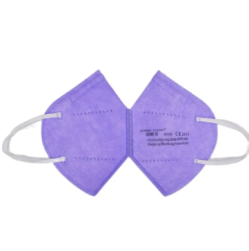 

20pcs FFP2 Colored Facial Masks CE Certifies Fashionable for Adult 5 Layer Particle Protective Mouth Mask Mascarillas